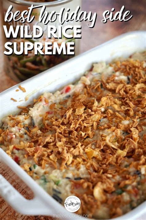 easy-chicken-and-wild-rice-casserole-or-leftover-turkey image