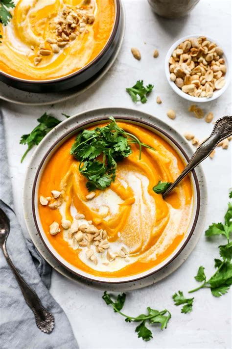 carrot-ginger-soup-vegan-two-peas-their-pod image