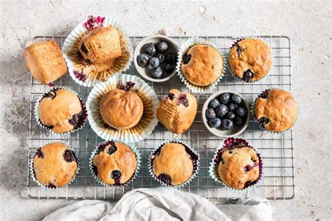 easy-vegan-blueberry-muffins-recipes-from-a-pantry image