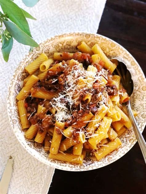 pasta-genovese-italian-beef-and-onion-ragu image