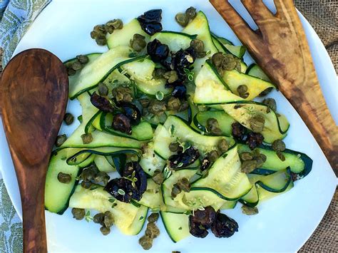how-to-make-courgette-ribbons-with-crispy-capers image