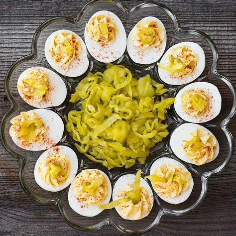 pepperoncini-deviled-eggs-self-proclaimed-foodie image