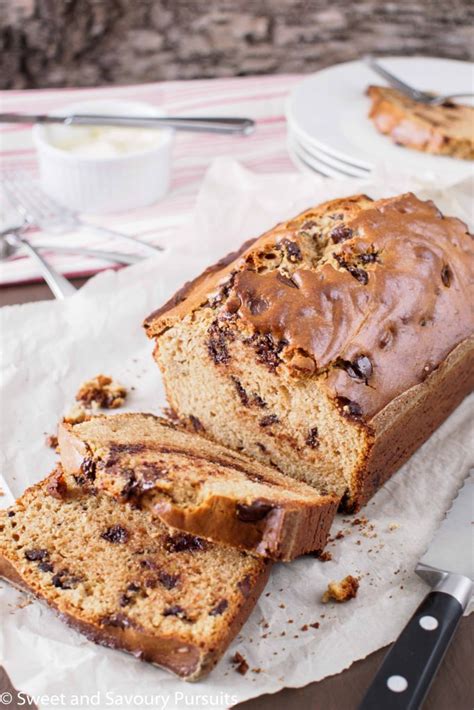 peanut-butter-and-chocolate-chip-loaf image