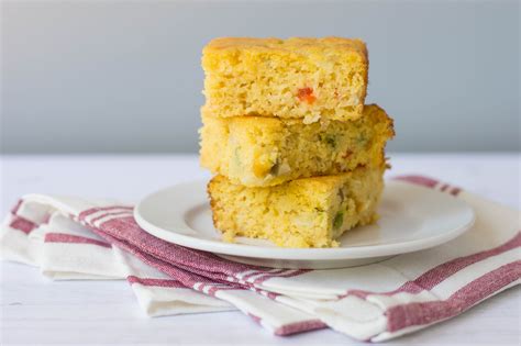 mexican-cornbread-with-corn-and-peppers image