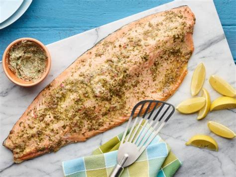 whole-grilled-side-of-salmon-with-herb-butter image