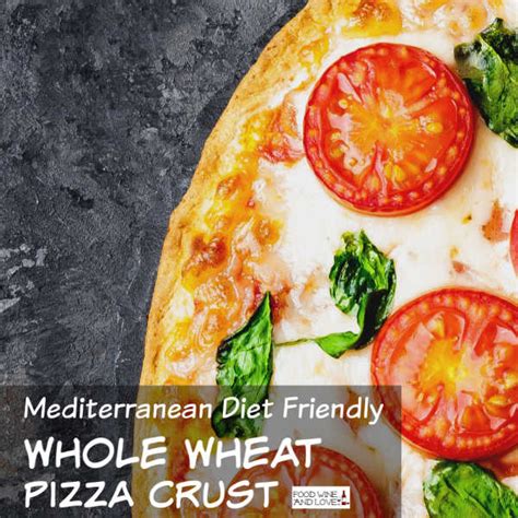 mediterranean-diet-whole-wheat-pizza-crust-food image