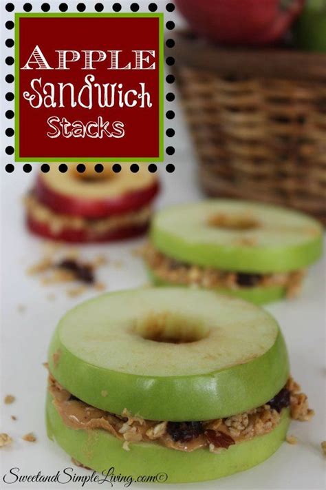 apple-sandwich-stacks-recipe-sweet-and-simple-living image