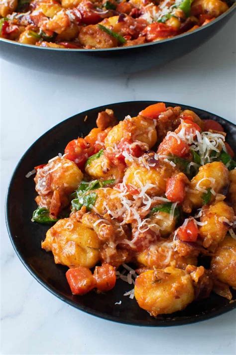 chorizo-gnocchi-15-minute-dinner-hint-of-healthy image
