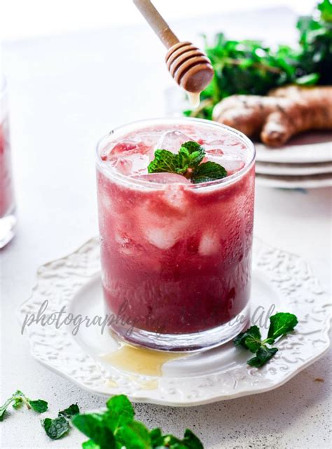 watermelon-ginger-detox-drink-spoon-fork-and-food image