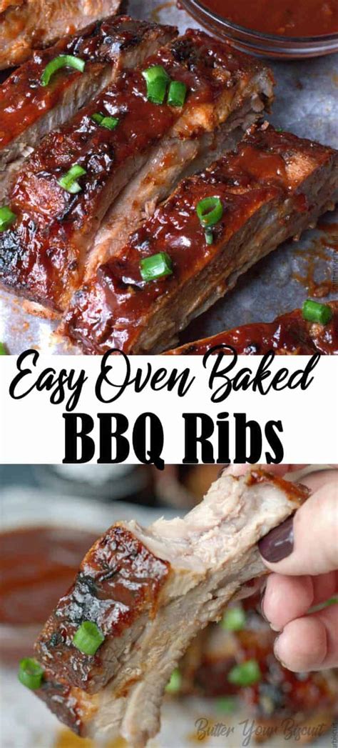 easy-bbq-baked-oven-baked-ribs-recipe-how-to-bake-ribs image