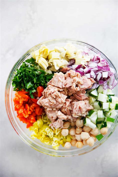 mediterranean-tuna-salad-with-no-mayo-lexis-clean image