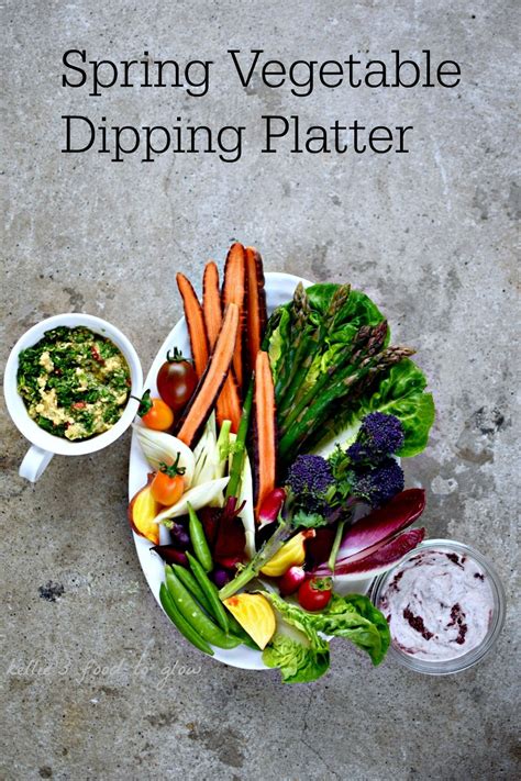 spring-vegetable-dipping-platter-a-vegan image