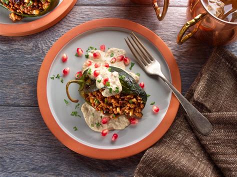 stuffed-poblano-peppers-with-walnut-sauce-chiles-en image