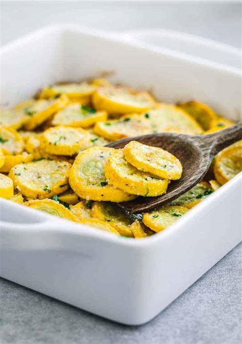 roasted-yellow-squash-with-parmesan-cheese-and-herbs image