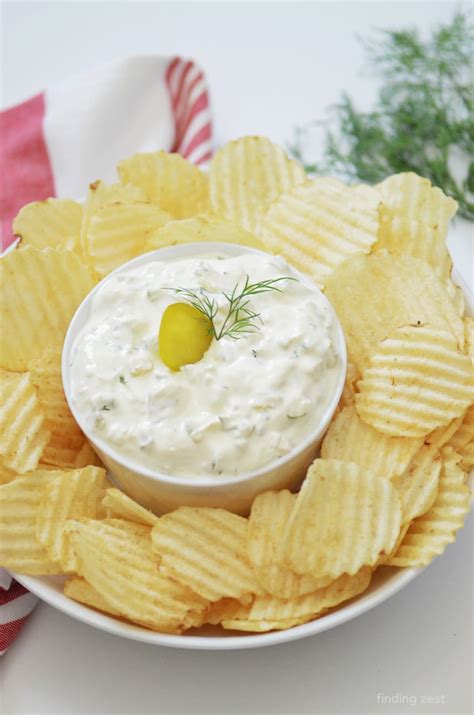 dill-pickle-dip-with-cream-cheese-finding-zest image