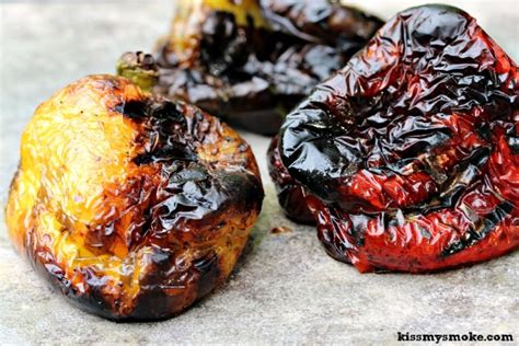 how-to-fire-roast-bell-peppers-kiss-my-smoke image