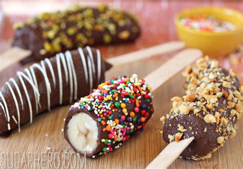 chocolate-dipped-frozen-bananas-sugarhero image