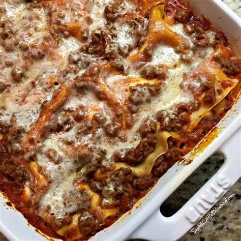 quick-and-easy-lasagna-sweet-little-bluebird image