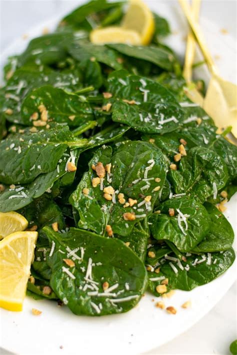 simple-spinach-salad-recipe-the-schmidty-wife image