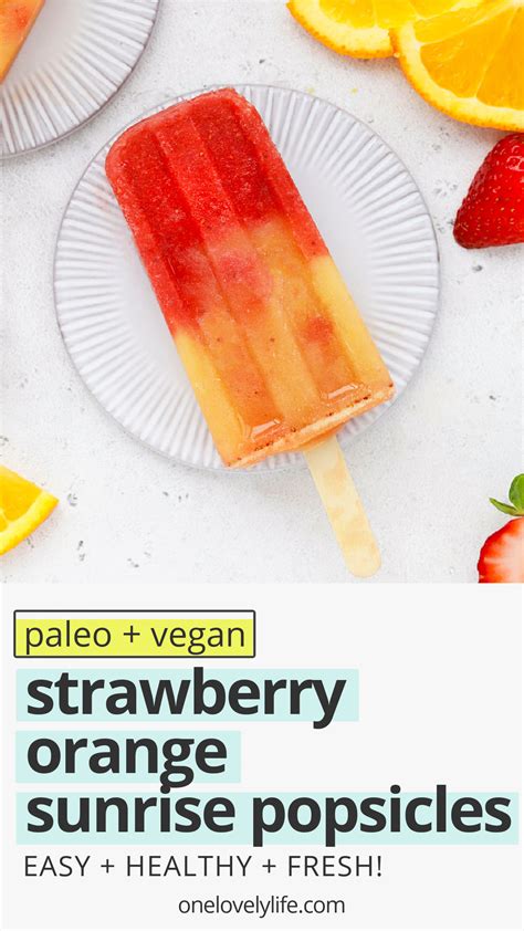 strawberry-orange-sunrise-popsicles-paleo-one-lovely image