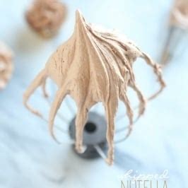 whipped-nutella-frosting-homemade-hazelnut-frosting image
