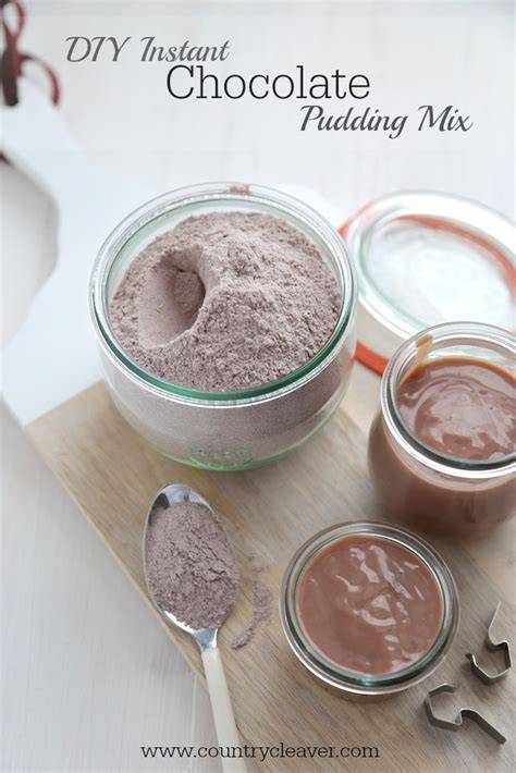 diy-chocolate-pudding-mix-country-cleaver image