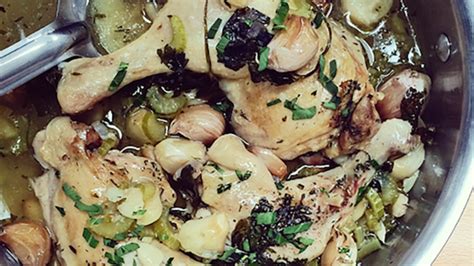 recipes-with-james-beard-chicken-with-40-cloves-of-garlic image