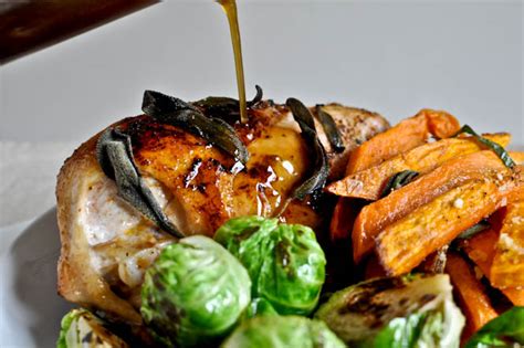roasted-bourbon-glazed-chicken-breasts-how-sweet image