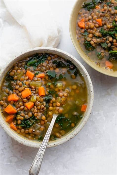 lentil-kale-soup-vegan-protein-packed image