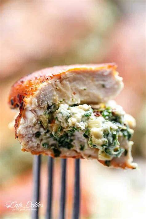 spinach-artichoke-stuffed-chicken-breast-cafe-delites image