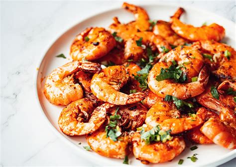 pan-fried-lemon-garlic-shrimp-with-shell-healthy-blog image