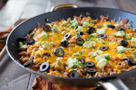 mexican-rice-skillet-recipe-food-fanatic image
