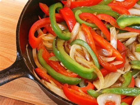 green-pepper-and-onion-skillet-recipe-cdkitchencom image