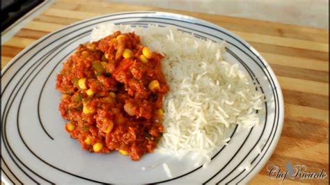 jamaican-20-minutes-corned-beef-and-rice image