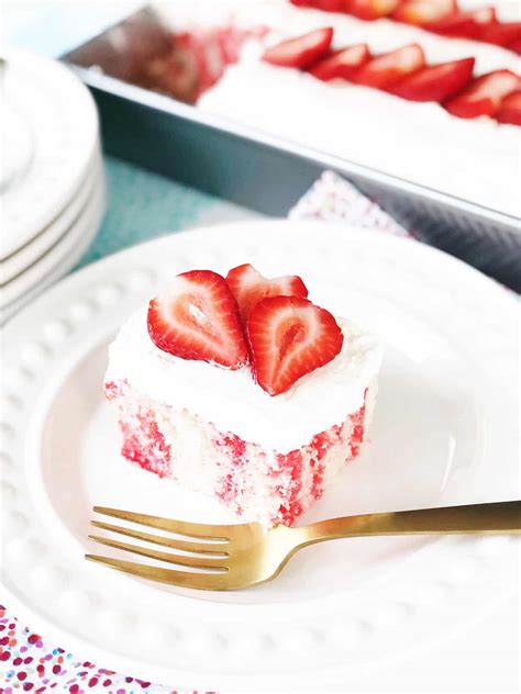 easy-strawberry-jello-poke-cake-recipe-a-pretty-life image