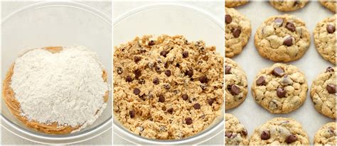 soft-peanut-butter-oatmeal-chocolate-chip-cookies image