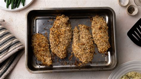 pecan-crusted-chicken-breast-recipe-tasting-table image