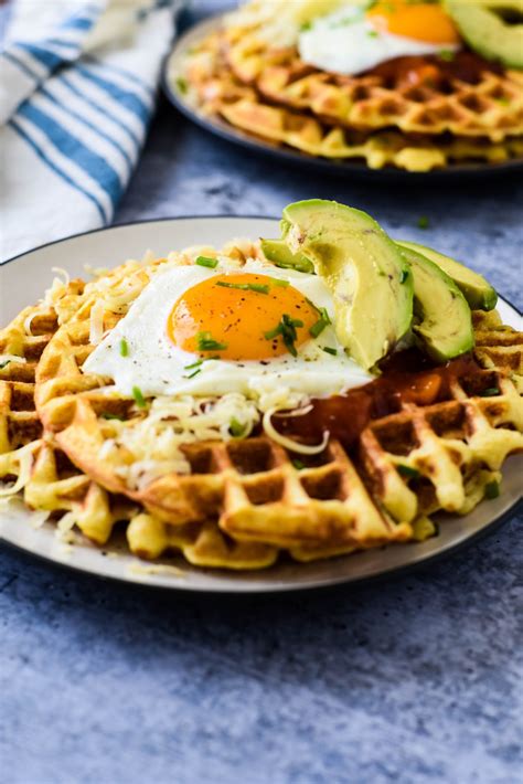 easy-savory-cornbread-waffles-for-dinner-the image