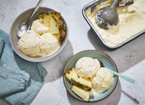 pineapple-ice-cream-recipe-southern-living image