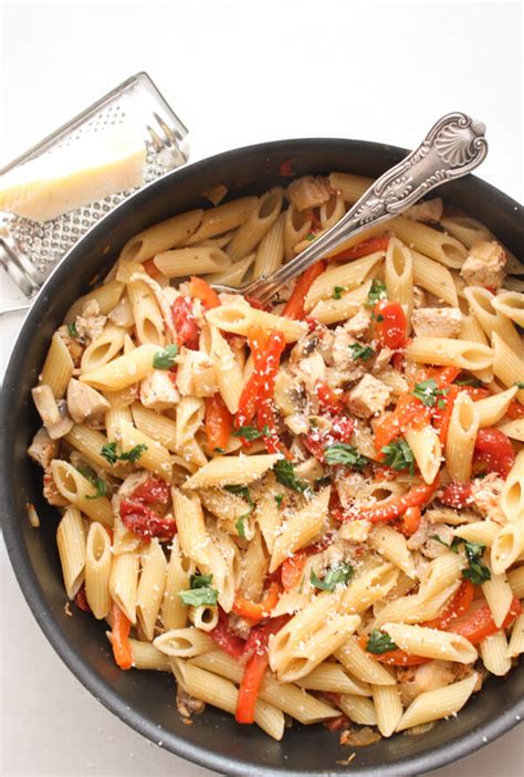 leftover-skillet-turkey-pasta-recipe-an-italian-in-my image