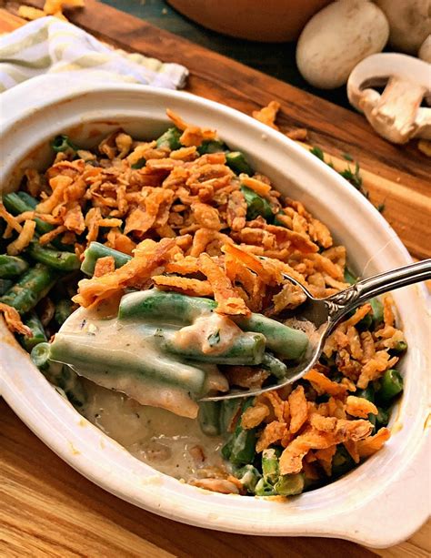 small-batch-green-bean-casserole-no-canned-soup image