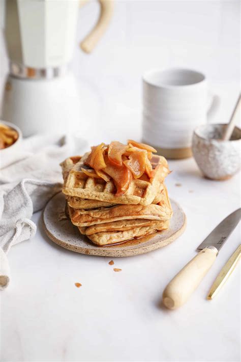 apple-cinnamon-waffles-foodbymaria image