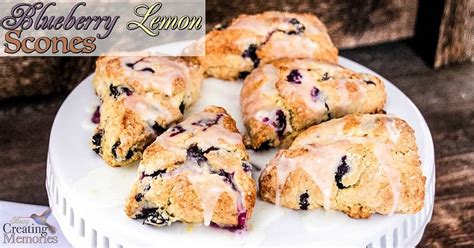 traditional-mouthwatering-blueberry-lemon-scone image