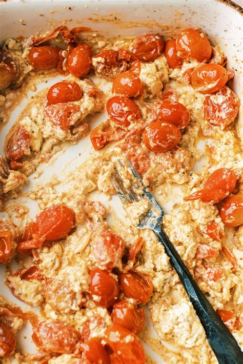 baked-feta-and-tomato-pasta-with-grilled-chicken image