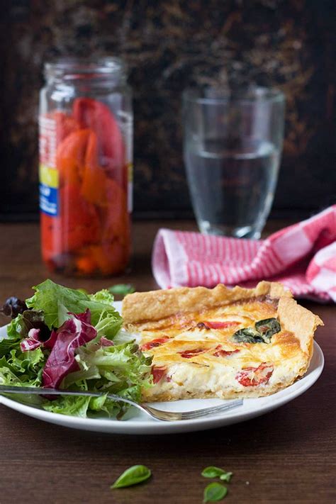 easy-red-pepper-and-feta-quiche-mediterranean image