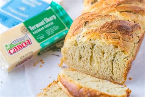 homemade-savory-cheddar-twist-bread-easy image