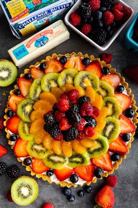 fruit-tart-recipe-no-bake-crazy-for-crust image