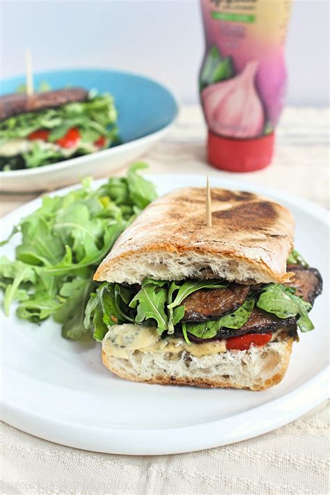 grilled-portobello-mushroom-and-arugula-sandwich image