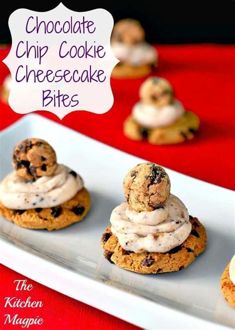 chocolate-chip-cookie-cheesecake-bites-the-kitchen-magpie image