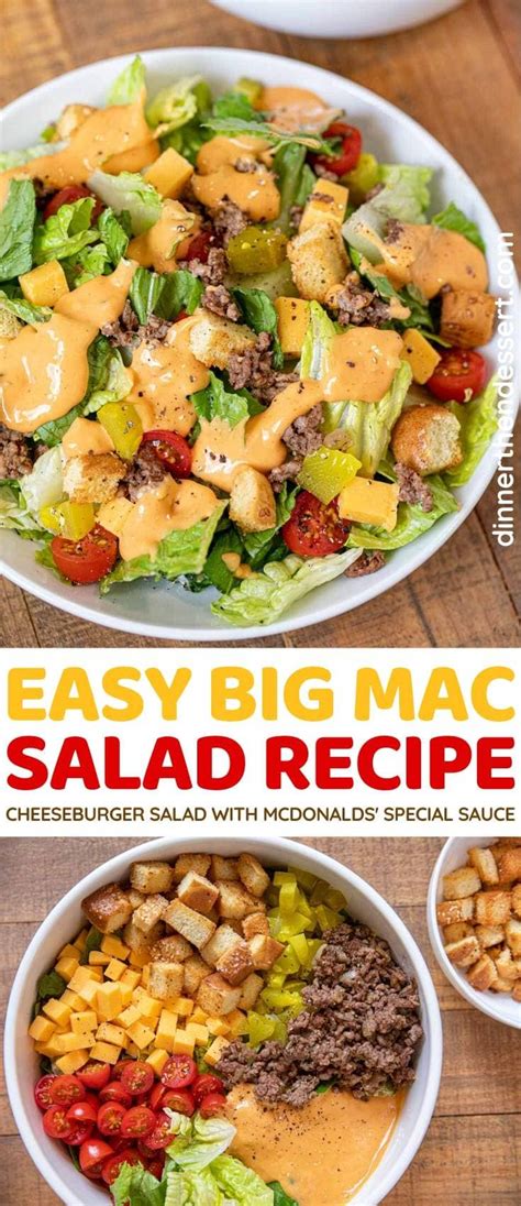 big-mac-salad-recipe-copycat-special-sauce-dinner image